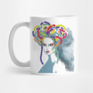 Colored threads Mug